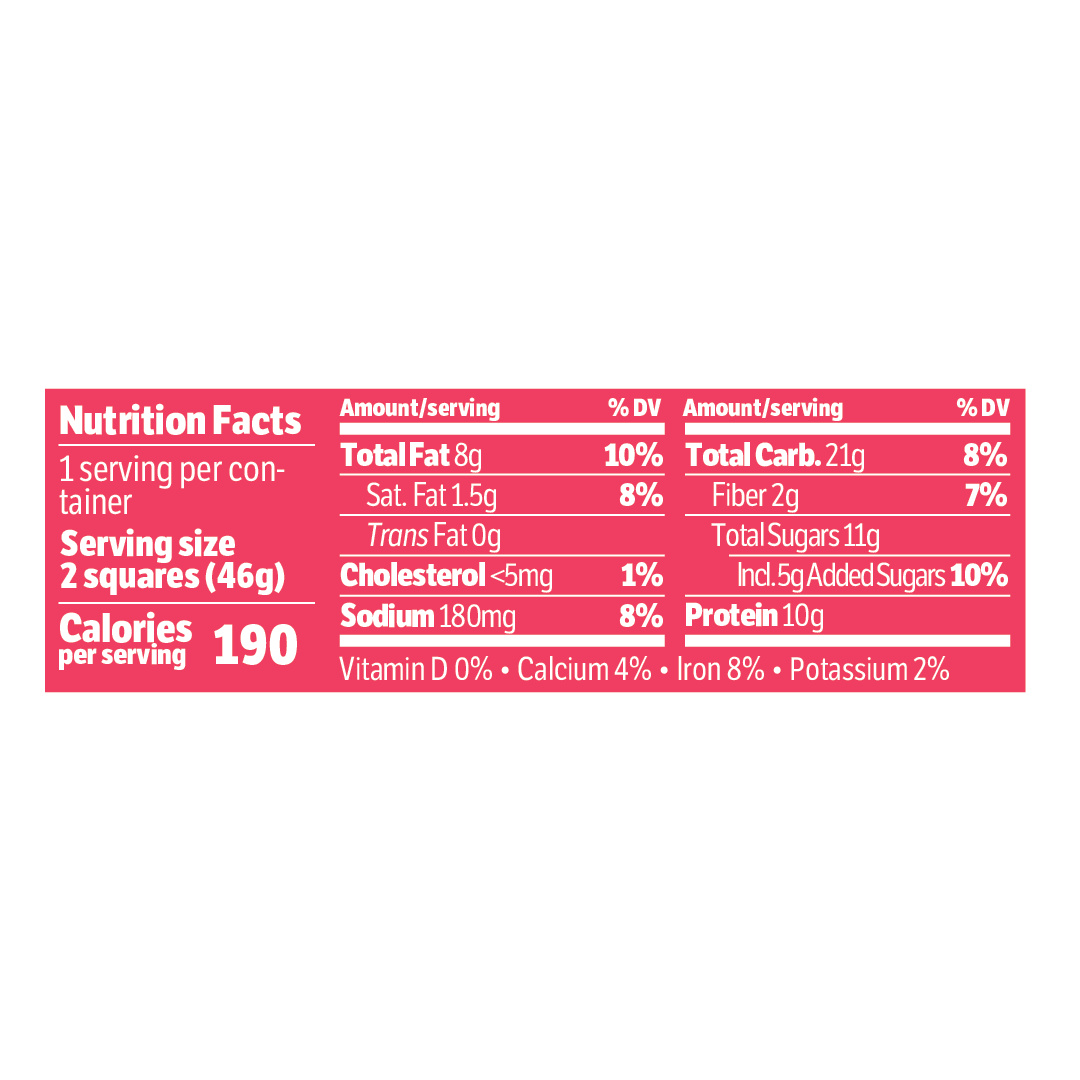 Lemmy Razz Protein Byte Bar